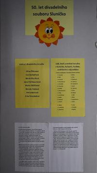 Přibyslav, Sluníčko, výstava 50. let divadelního souboru Sluníčko, 2020