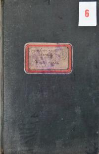 Bohdaneč, Langer, Pokladní kniha, 1890 - 1903