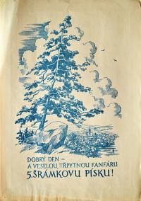 Písek, Šrámkův Písek, titl. str. přehlídkové tiskoviny, 1961