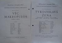 Pardubice, Spolek divadelních ochotníků, Rukopisy a publikace, 1912 - 1949