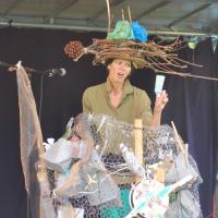 Praha, Kolonie, Rusalka od Vydří řeky, CP Jiráskův Hronov 2021