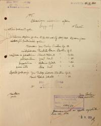 Slavětín, Intimní scéna, hlášení funkcionářů spolku, 1950