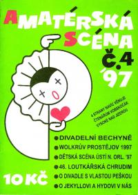 Amatérská scéna, titulní strana, 1997/4