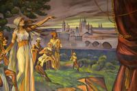 Činěves, Sokol, detail opony