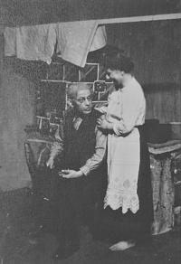 Lysá nad Labem, výstava DIVADLO JE PODIVUHODNÁ VĚC..., výstavní panel, 2018