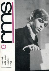 Repertoár malé scény, titulní strana, 1968/9