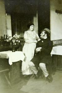 Pečky, Tyl, Na Vikárce u svatého Víta, 1933