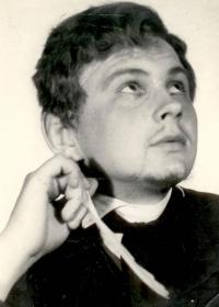 Bílá Třemešná, Osvětová beseda, Pozdní láska, Zdeněk Fejk 1954