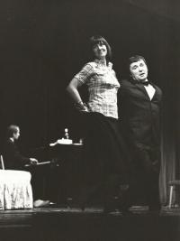Praha, Posluchači kurzu divadelní režie a herectví LK SKKS, Svatební noc, 1980