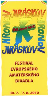 Hronov, CP 80. Jiráskův Hronov, programová brožura, 2010