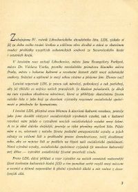 Libochovické divadelní léto 1961 - zpravodaj