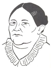 Rettigová, kresba Jiří Škopek 1995