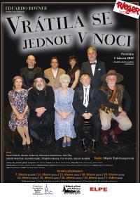 Pelhřimov, Rieger, Vrátila se jednou v noci - plakát, 2022