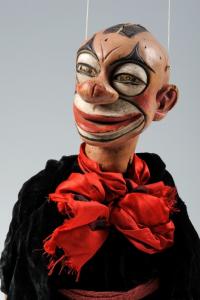 Loutka a moderna, Klaun, Josef Ringes, Praha 30. léta, sbírka marie a Pavla Jiráskových