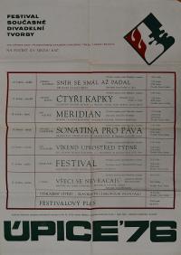 Hradec Králové, Krajské kulturní středisko, Impuls, Úpice, Festival současné divadelní tvorby, 1976