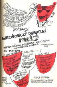 Svatoňovický divadelní máj 1991 - plakát