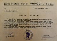 Lezník, Kroužek divadelních ochotníků, Korespondence