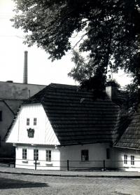 Hronov, rodný dům Aloise Jiráska, 1958