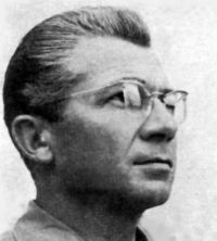 Ludvík Němec, vedoucí, režisér, scénograf a herec divadelního souboru Bystřice u Benešova