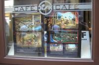 Malované opony Praha, DAMU, 2008 01