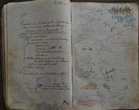 Pardubice, Spolek divadelních ochotníků, Kniha oběžníků, 1893 - 1902