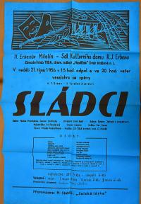 Dvůr Králové nad Labem, Havlíček, Sládci - plakát, 1956