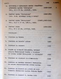 SokA Žďár nad Sázavou, Žďárské spolky, Inventář, 301/01-02