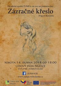 Nučice, Žumpa, Zázračné křeslo - plakát, 2018