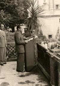 Libochovice, Libochovické divadelní léto, zahájení,1958