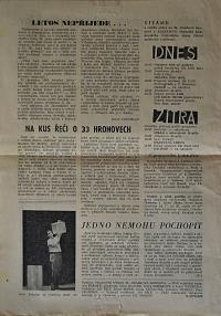 Sezemice, Spolek divadelních ochotníků, plakáty