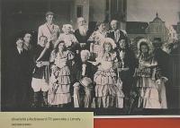 Lysá nad Labem, výstava DIVADLO JE PODIVUHODNÁ VĚC..., Loretánské zvonky, s. a., výstavní panel, 2018