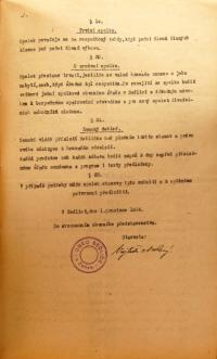 Sedlice, Tyl, spolkové stanovy, 1924