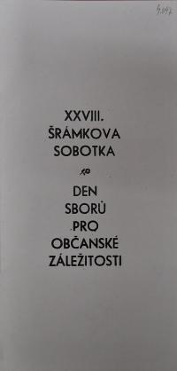 Hradec Králové, Krajské kulturní středisko, Impuls, Sobotka, Šrámkova Sobotka, 1984
