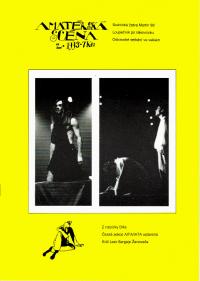 Amatérská scéna, titulní strana, 1993/2