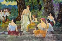 Javorník, detail opony Oldřich a Božena