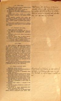 Kamenice, Spolek divadelních ochotníků, spolkové stanovy