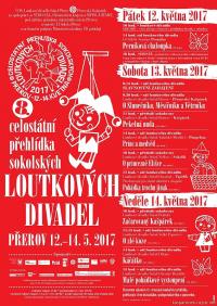 Přerov, CP sokolských loutkových divadel - plakát, 2017