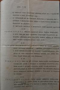 Loučná Hora, Spolek divadelních ochotníků Havlíček, Spolkové stanovy, 1924