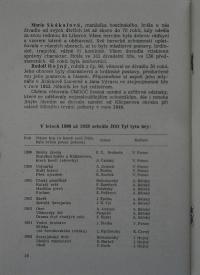 Černilov, Tyl, Kniha plakátů a výstřižků, 1919 - 1960