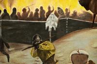 Veřechov, Hasiči, detail opony