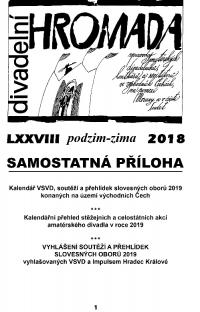 Divadelní HROMADA 2018, č. 78, příloha