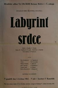 Holice, Botana, Labyrint srdce - plakát, 1961