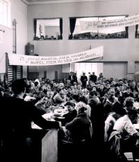 Hronov, sokolovna, diskuse, 31. Jiráskův Hronov 1961
