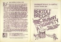 Mašťov, OB, Bubny a trumpety - program, 1986