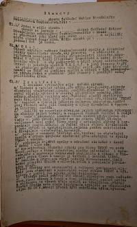 Jičín, Vojanův okrsek ÚMDOČ, Dokumentace, 1920 - 1949