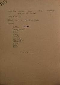 Dobruška, Střední škola, Stříbrná studánka, kartotéka her,  1962