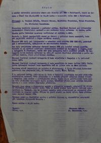 Pelhřimov, Okresní národní výbor, zápis jednání poradního sboru pro divadlo, 1962