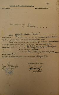 Horní Sloupnice, Horský, volba funkcionářů, 1922