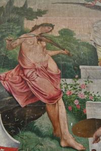 Javornice, SDO Tyl, opona Múzy, autor Josef Dvořák, 1923