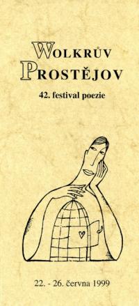 Prostějov, 42. Wolkrův Prostějov, programový leták, 1999, titl. str.